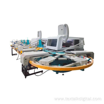 Double Digital Oval Hybrid Printing Machine